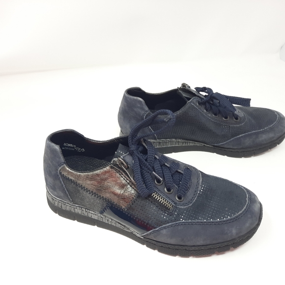 Reiker Lace Up/ side zipper Shoes - Picture 4 of 8